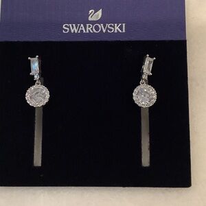 Swarovski Una Angelica Drop Earrings, Brand New